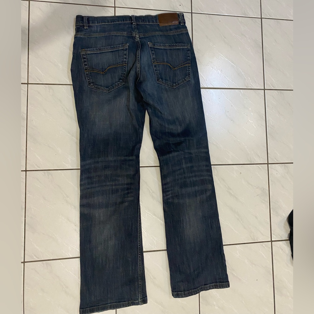 dark bootcut fit George’s jeans (34x42)